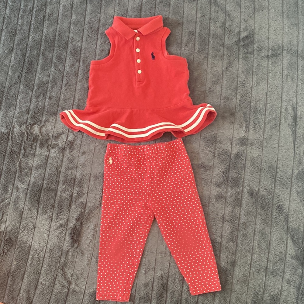 “Bundle” Ralph Lauren, Carter’s Matching Set and Cute Backless Hulter Dress - Picture 3 of 16